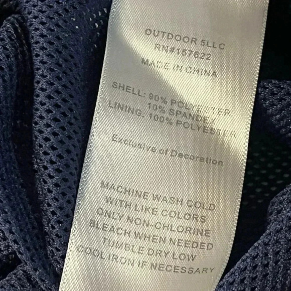 Eddie Bauer size L 14/16 swim trunks with liner EUC - Picture 4 of 6